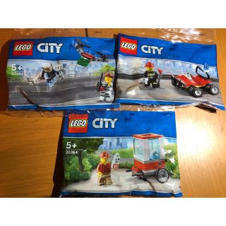 レゴ(Lego)の新品未開封　レゴ LEGO CITY 30361 30362 30364 セット(積み木/ブロック)