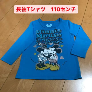 ディズニー(Disney)の長袖Tシャツ　110センチ(Tシャツ/カットソー)