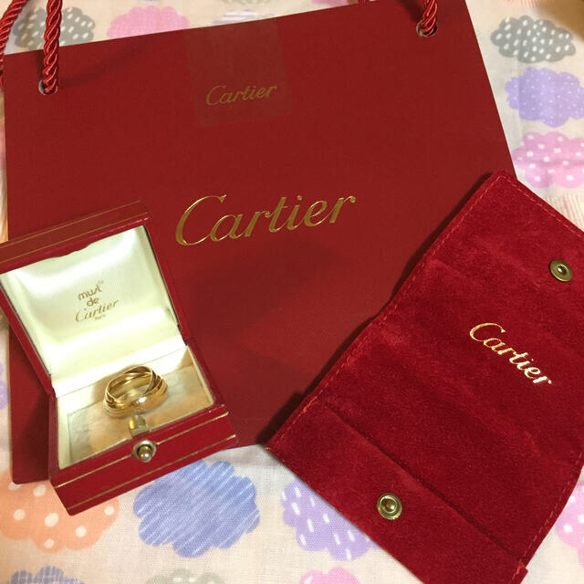 リング(指輪)Cartier カルティエ トリニティリング