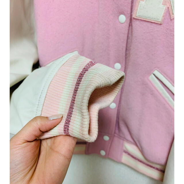 MILK - MILK スタジャン ピンクの通販 by 🧸|ミルクならラクマ MILK - MILK スタジャン ピンクの通販 by 🧸|ミルクならラクマ