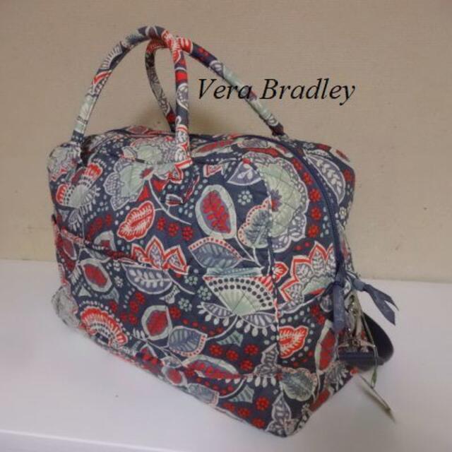 Vera Bradley(ヴェラブラッドリー)のタグ付きVera Bradleyヴェラブラッドリー花柄キルティングボストンバック レディースのバッグ(ボストンバッグ)の商品写真