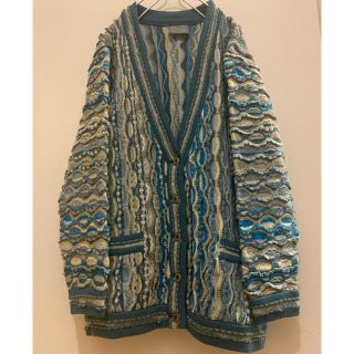 クージー(COOGI)のused 90'S COOGI クージー 3Dニットカーディガン(カーディガン)