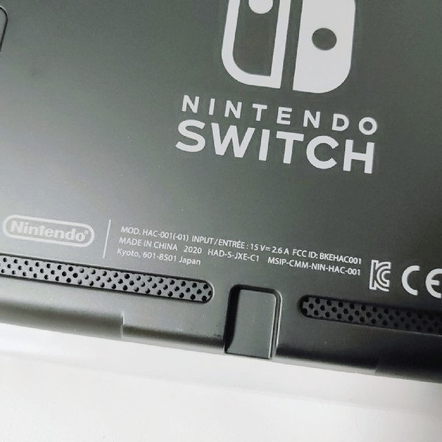 Nintendo Switch JOY-CON グレー 新型 ほぼ未使用美品