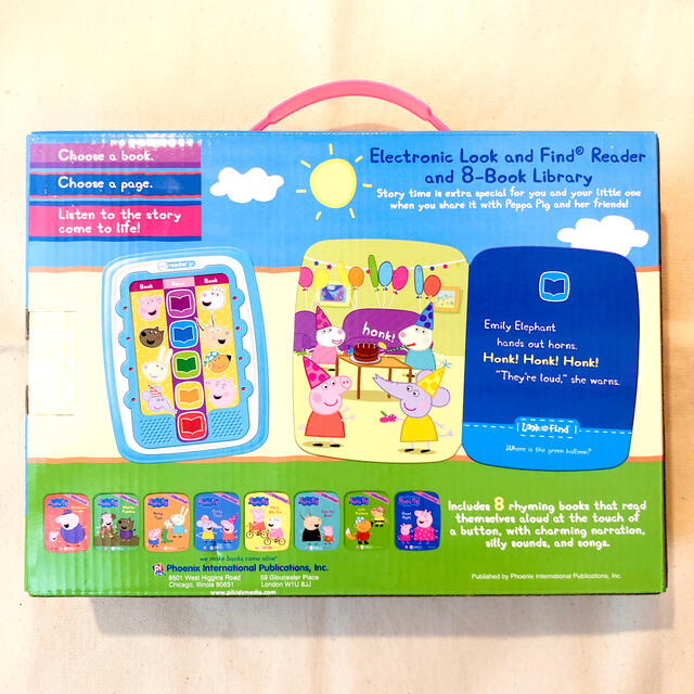 新品／英語絵本 ペッパピッグ peppa pig ミーリーダーme reader