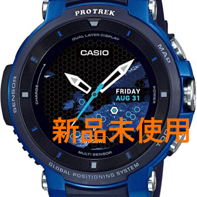 上品なスタイル - CASIO スマートウォッチ　カシオ WSD-F30-BU(ブルー) スマート プロトレック 腕時計(デジタル)