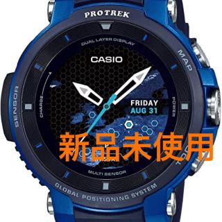 カシオ(CASIO)のスマートウォッチ　カシオ プロトレック スマート WSD-F30-BU(ブルー)(腕時計(デジタル))