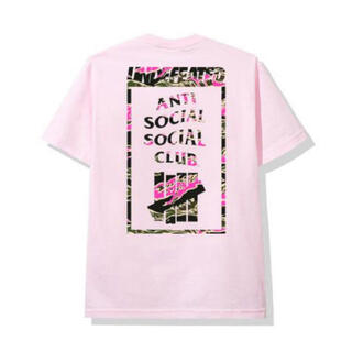 アンディフィーテッド(UNDEFEATED)のanti social social club×undefeated Tシャツ(Tシャツ/カットソー(半袖/袖なし))