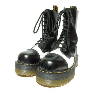 ドクターマーチン(Dr.Martens)の完売モデル！【定価￥26784】ドクターマーチンUK6クレイジーボム白黒ヒロト(ブーツ)