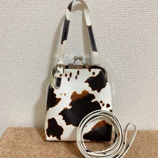 ナイスクラップ(NICE CLAUP)のCOW柄ミニショルダー(ショルダーバッグ)