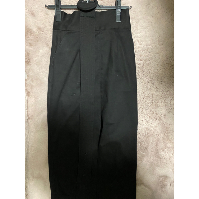 MURUA(ムルーア)の最終値下げ　ベルテッドペンシルスカート レディースのスカート(ロングスカート)の商品写真