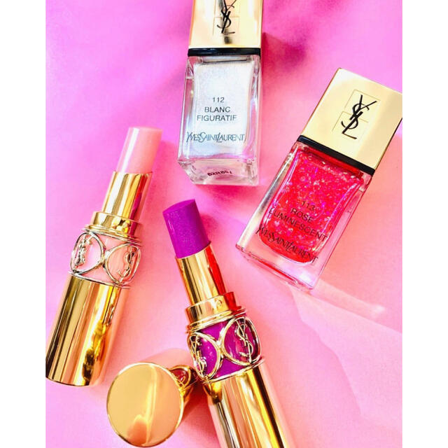 Yves Saint Laurent Beaute(イヴサンローランボーテ)の【大特価】限定色！YSL ルージュ ヴォリュプテ シャイン No.93 コスメ/美容のベースメイク/化粧品(口紅)の商品写真