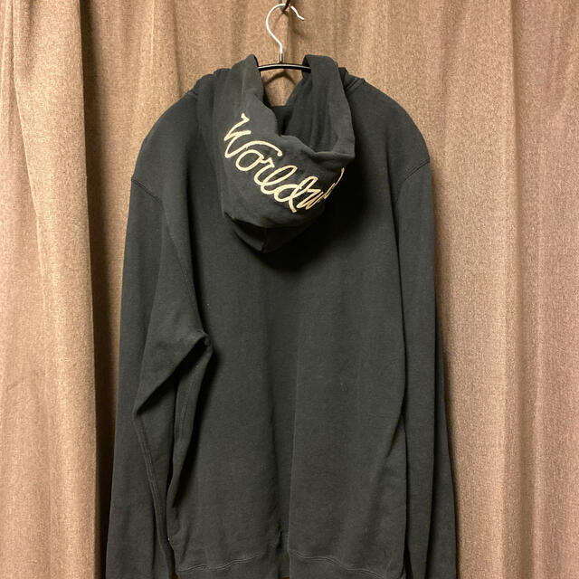 stussy パーカー 黒 Lサイズ