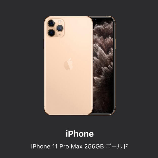 iPhone11Pro 256GB au