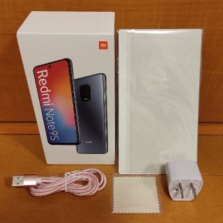 送料無料 超美品 Redmi Note 9S 6GB/128GB & おまけ３点(スマートフォン本体)