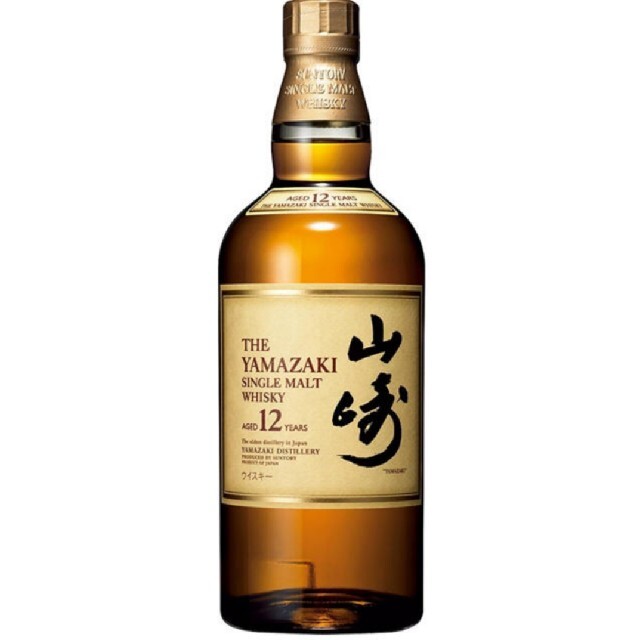 山崎12年　シングルモルト700ml（箱無し）