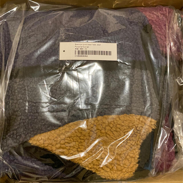 Supreme(シュプリーム)のSupreme Reversible Colorblocked Fleece L メンズのジャケット/アウター(ブルゾン)の商品写真