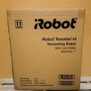 アイロボット(iRobot)のルンバ e5 iRobot 未使用・未開封品(掃除機)