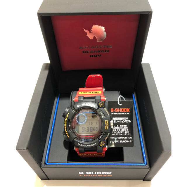 G-SHOCK(ジーショック)のG-SHOCK GWF-D1000ARR-1JR 限定品 メンズの時計(腕時計(デジタル))の商品写真
