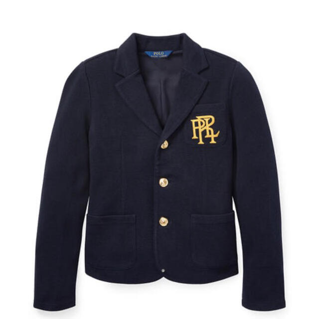 Ralph Lauren(ラルフローレン)のRalph Lauren ニットコットンブレンドブレザー キッズ/ベビー/マタニティのキッズ服女の子用(90cm~)(ドレス/フォーマル)の商品写真