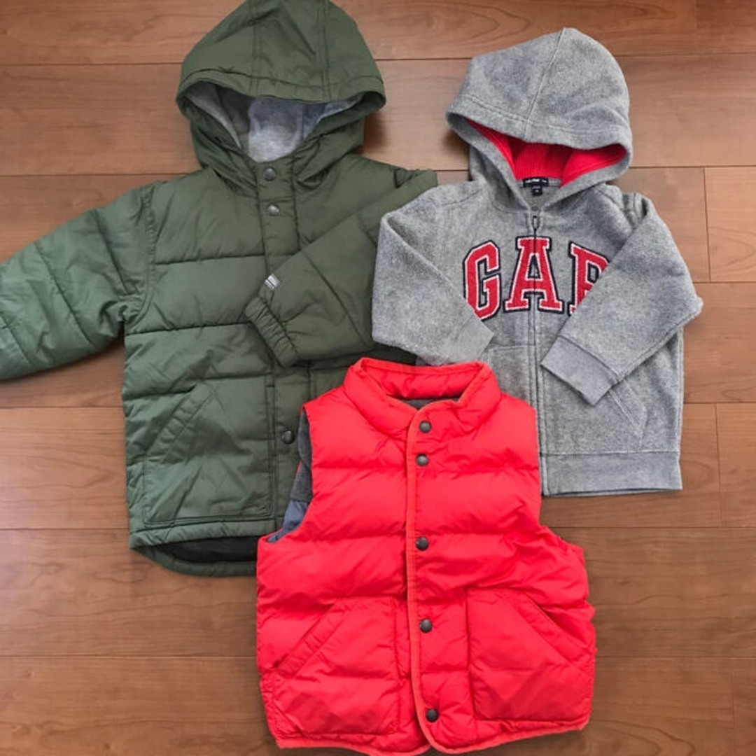 GAP(ギャップ)のアイアイ29様専用＊GAP 子供用ジャケット３点セット キッズ/ベビー/マタニティのキッズ服男の子用(90cm~)(ジャケット/上着)の商品写真