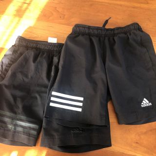 アディダス(adidas)のアディダス　ハーフパンツ2枚　140(パンツ/スパッツ)