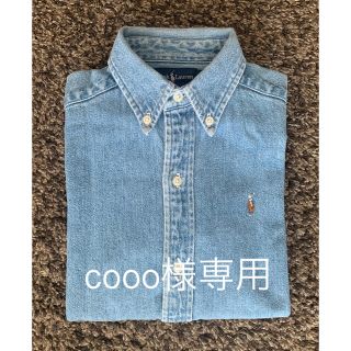 ラルフローレン(Ralph Lauren)の【cooo様専用】ラルフローレン  デニムシャツ 6(120) 絵具汚れ有(ブラウス)