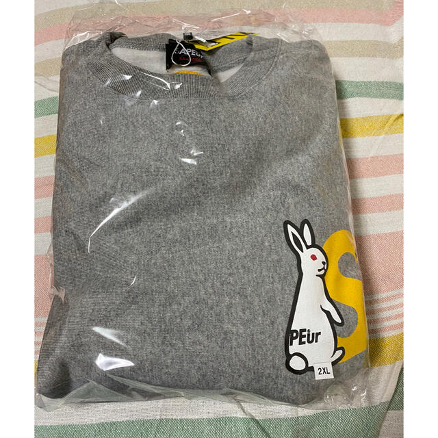 FR2×SAPEur Cement Rabbit Crewneck sweat