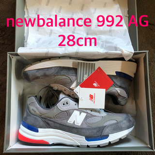 ニューバランス(New Balance)のnewbalance M992 AG 28.0cm(スニーカー)