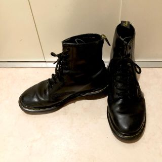 ドクターマーチン(Dr.Martens)の【希少英国製】ドクターマーチン8ホールブーツUK5 黒24.0(ブーツ)