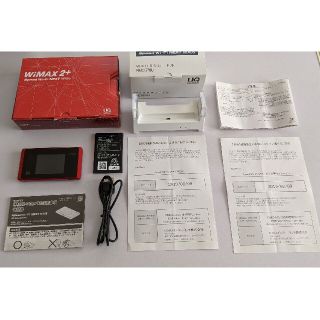 エヌイーシー(NEC)の【WiMAX WX05＋クレードル＋充電ケーブルセット】(PC周辺機器)