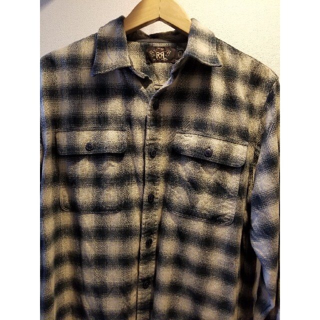 RRL チェックシャツ L キムタク着用 RRL チェックシャツ L キムタク着用