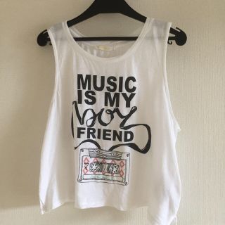 ベルシュカ(Bershka)のベルシュカショート丈タンク(Tシャツ(半袖/袖なし))