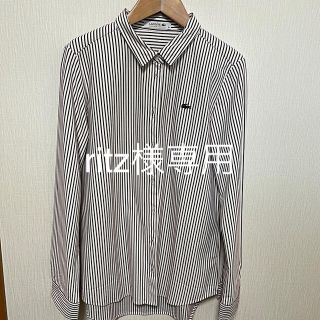 ラコステ(LACOSTE)の新品未使用ラコステストライプシャツ(シャツ/ブラウス(長袖/七分))