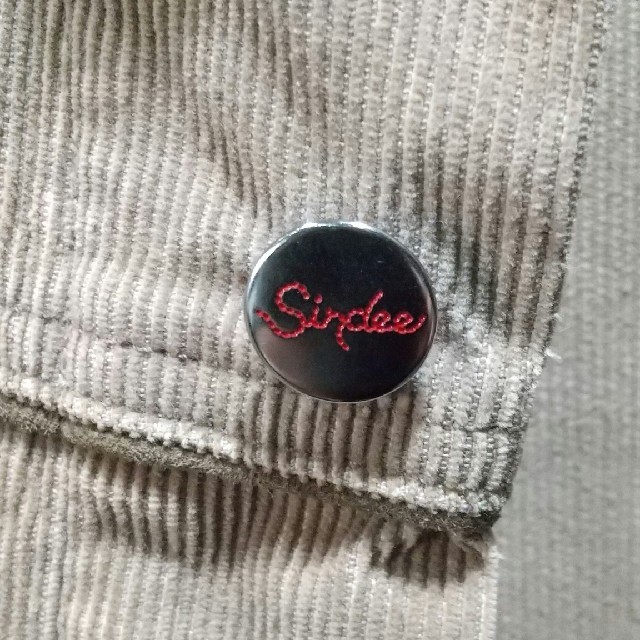 SINDEE(シンディー)のSINDEEコーデュロイジャンパー メンズのジャケット/アウター(Gジャン/デニムジャケット)の商品写真