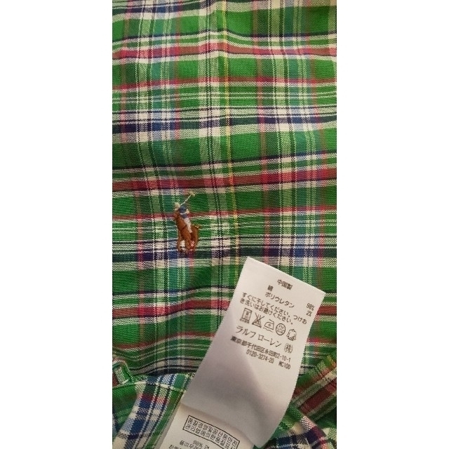 Ralph Lauren(ラルフローレン)の美品Ralph Laurenメンズチェックシャツ L メンズのトップス(シャツ)の商品写真