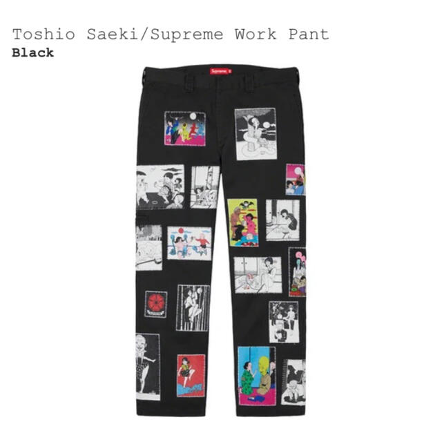 Supreme/Toshio Saeki Work Pant サイズ30