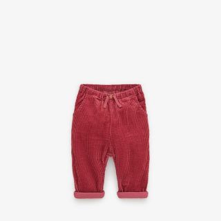 ザラキッズ(ZARA KIDS)のブラックフライデー✭美品⭐︎ZARAコーデュロイハーレムパンツ 92(パンツ/スパッツ)