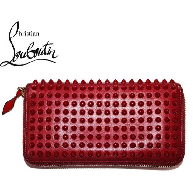 Christian Louboutin(クリスチャンルブタン)の正規品Christian Louboutin 長財布 /ワインレッド レディースのファッション小物(財布)の商品写真