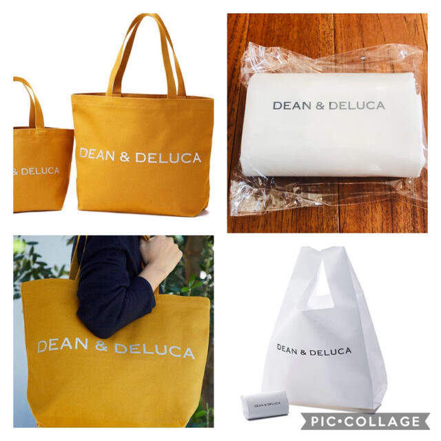 【新品】DEAN＆DELUCA チャリティートート❤️Lサイズ &エコバッグ