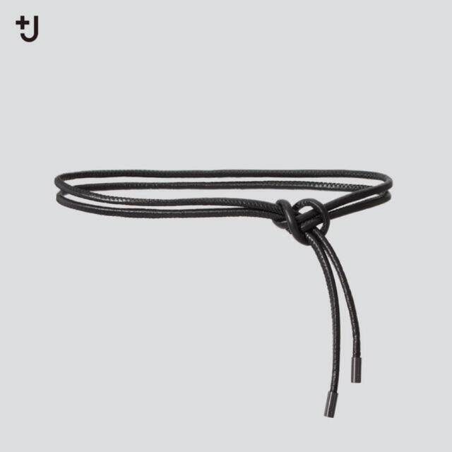 UNIQLO(ユニクロ)のユニクロ ジルサンダー レザーロープベルト レディースのファッション小物(ベルト)の商品写真
