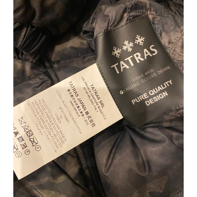 TATRAS リバーシブルダウン メンズの通販 by YU♡｜タトラスならラクマ - タトラス 2022春夏