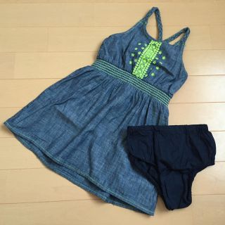 ベビーギャップ(babyGAP)のbabyGAP ダンガリーキャミワンピ(ワンピース)