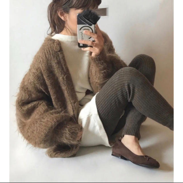 STUDIOUS(ステュディオス)のCLANE  SHAGGY OVER CARDIGAN  レディースのトップス(カーディガン)の商品写真