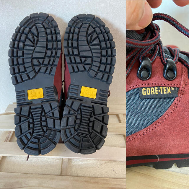 G.T. HAWKINS(ジーティーホーキンス)の[未使用]HAWKINS ホーキンス GORE-TEX トレッキング 登山靴 スポーツ/アウトドアのアウトドア(登山用品)の商品写真