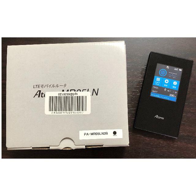 美品★NEC Aterm MR05LN 3B モバイルルーター