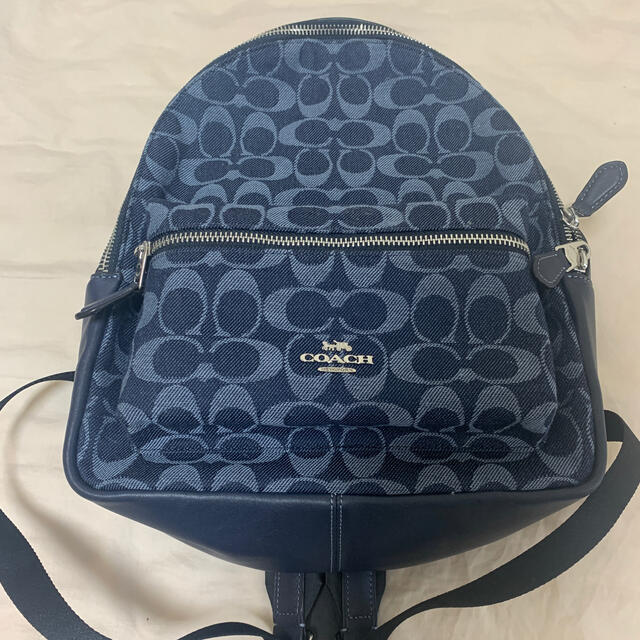 COACH コーチ　デニム　バックパック　リュック