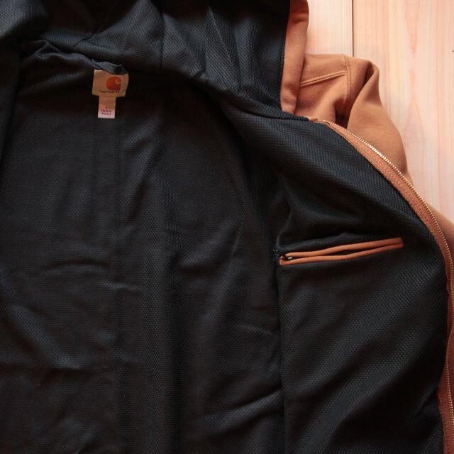 carhartt(カーハート)のS [ Carhartt ] 撥水パーカー フルジップ BROWN メンズのトップス(パーカー)の商品写真