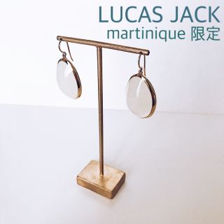 LUCAS JACK オーバルドロップ ピアス (ピアス)