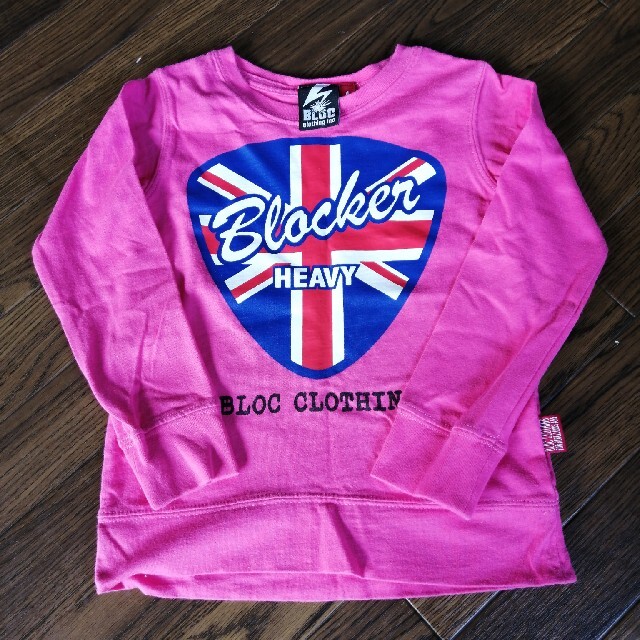 BLOC(ブロック)のBLOCロンT　長袖 キッズ/ベビー/マタニティのキッズ服女の子用(90cm~)(Tシャツ/カットソー)の商品写真