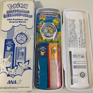 ポケモン(ポケモン)のANAポケモンジェット着せ替えバンドスポーツウォッチ(その他)